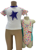 Speedo Sun Top & Tog Set - All Sorts/Starlight