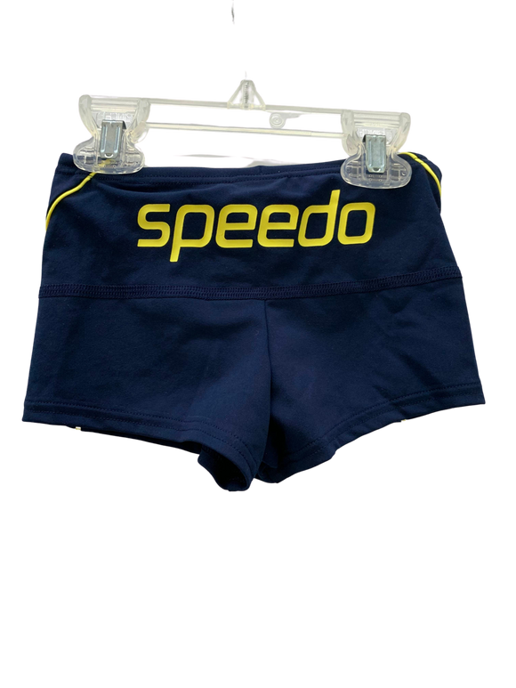 Speedo Aquashorts - Logo (Navy/Yellow)