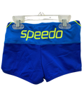 Speedo Aquashorts - Logo (Bright Blue/Yellow)