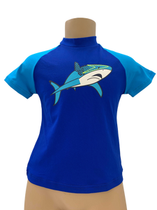 Speedo Sun Top (Short Sleeve) - Shark