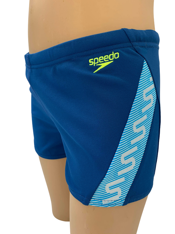 Speedo Aquashort - Monogram (Blue)