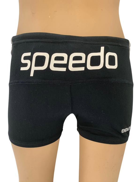 Speedo Aquashort - Logo (Black/White)