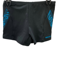 Speedo Mens Aquashort - Monogram (Black/Blue)