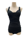Speedo Womens Moulded Tankini - Black