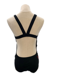 Speedo Womens Leaderback One Piece - Black (Underwire DD Cup)